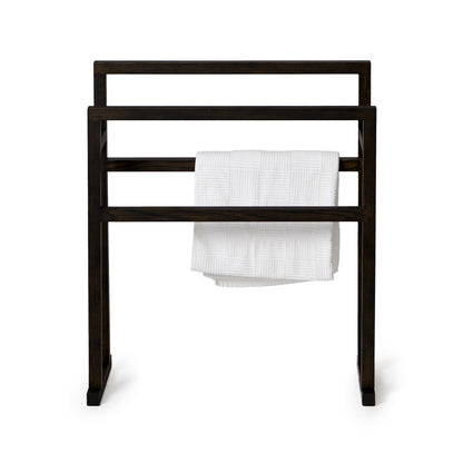 Wireworks Towel Rail Grande Dark Oak