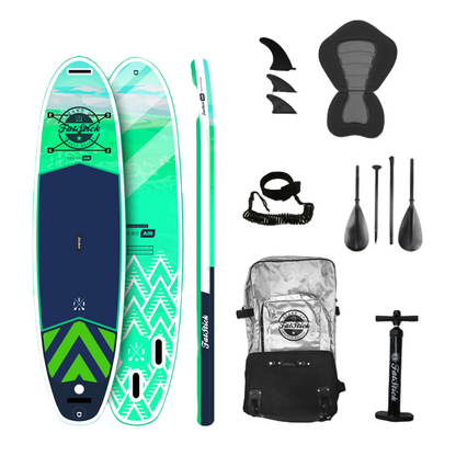 Pure Art 10'6 Inflatable Stand Up Paddle Board SUP Package | With SEAT - Hot Tub Shop
