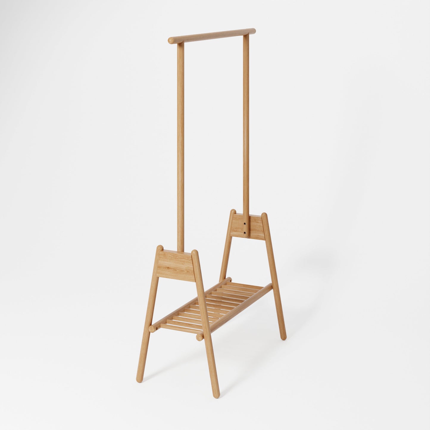 Wireworks Clothes Rail Hang Up Oak