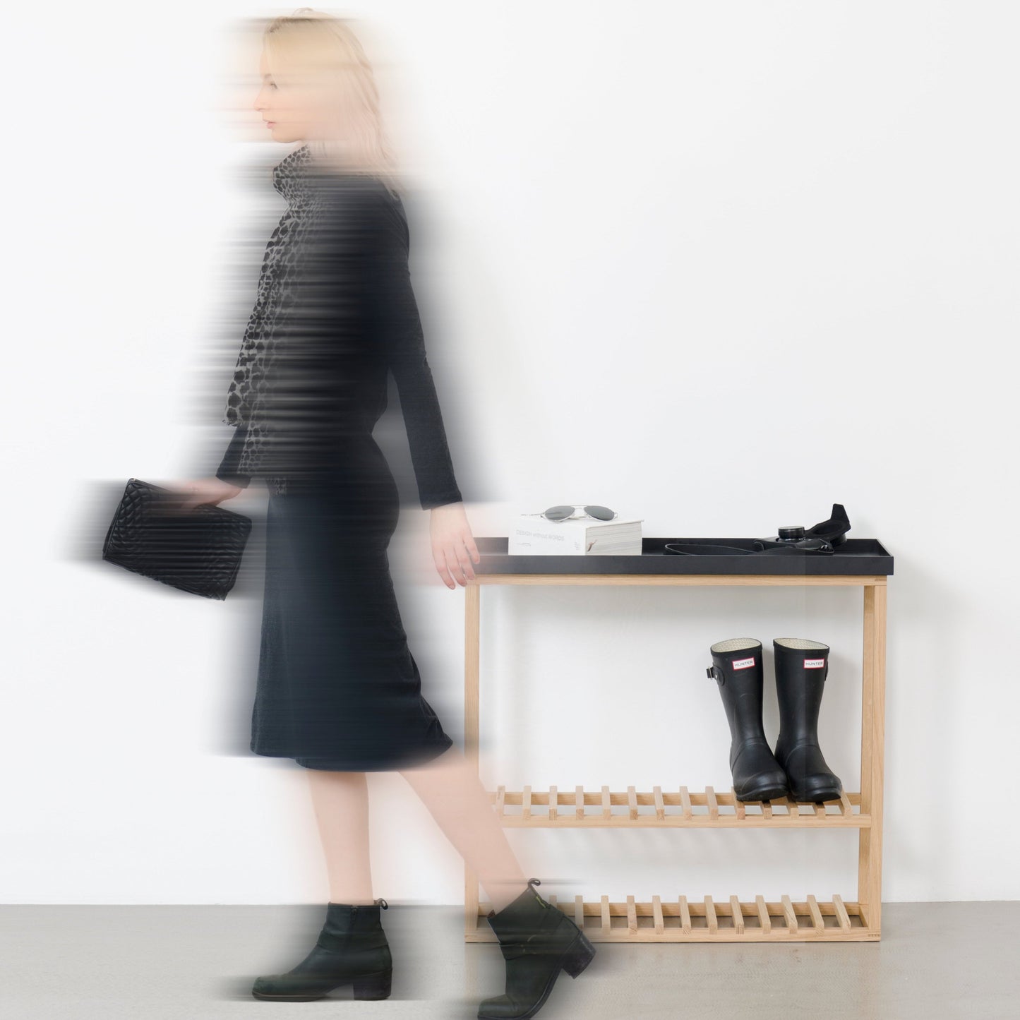 Wireworks Console Table Hello Black