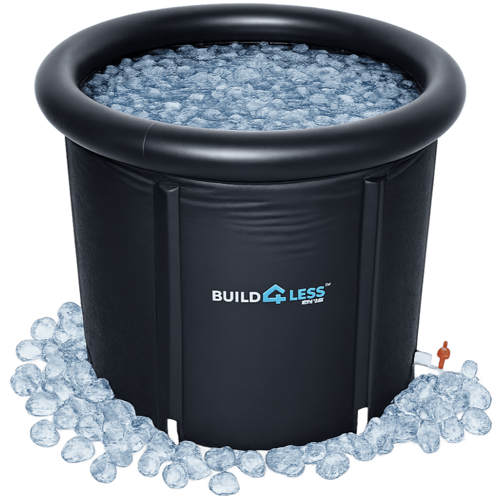 Premium Ice Bath - 85cm x 75cm - With Thermal Cover and Accessories