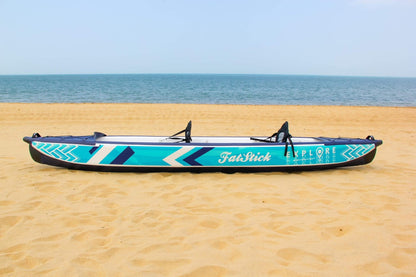 Inflatable 1 & 2 Person Drop Stitch Kayak Package | Canoe | iKayak - Hot Tub Shop