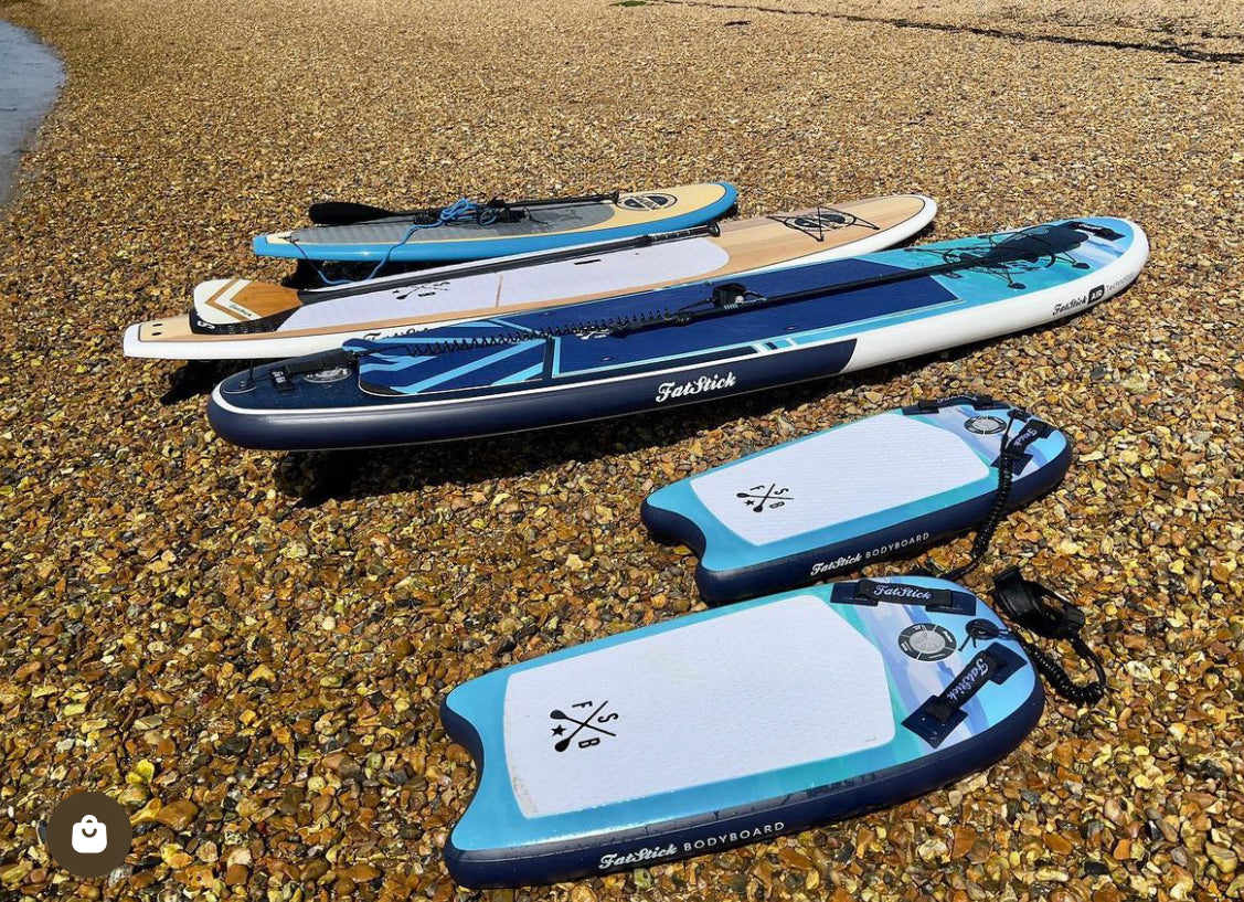Inflatable 43" FatStick Body Board Package - Hot Tub Shop