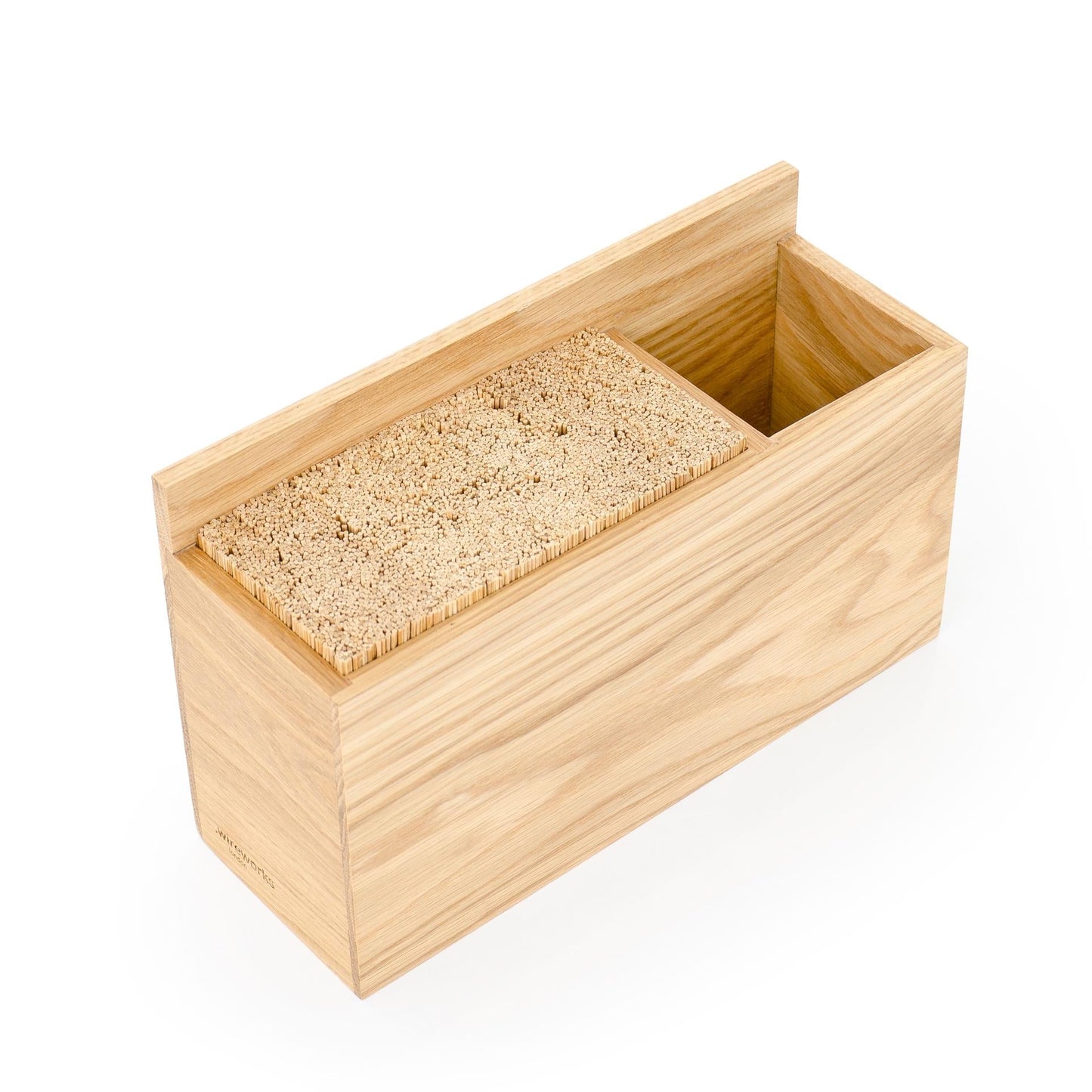 Wireworks Knife & Utensils Block Oak