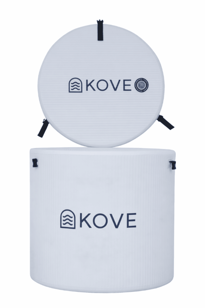 KOVE Arctic Ice Bath & Core Chiller – Cools fast and efficiently - Full Body Immersions - Extremely Durable