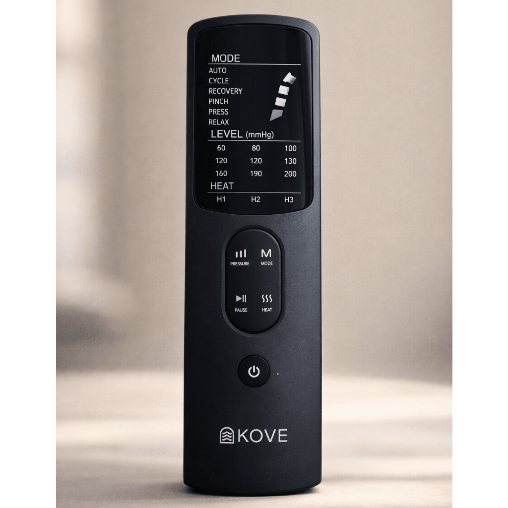 KOVE Compression Recovery Boots – 5-Chamber Heated Leg Compression System