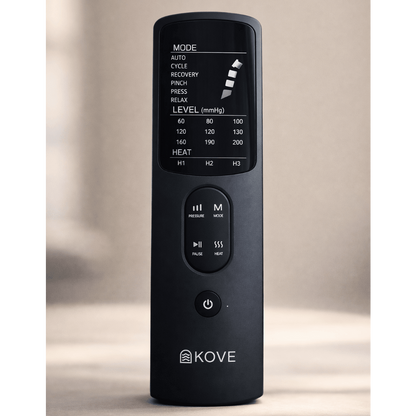KOVE Compression Recovery Boots – 5-Chamber Heated Leg Compression System