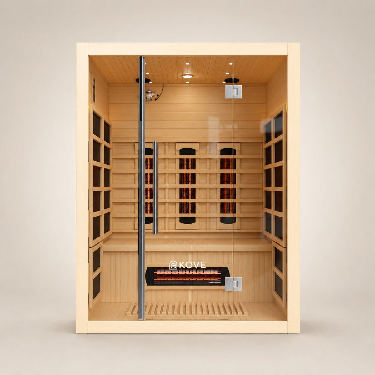 KOVE Full Spectrum Infrared Sauna – 3 Person