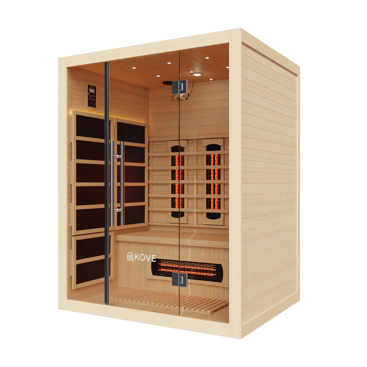 KOVE Full Spectrum Infrared Sauna – 3 Person