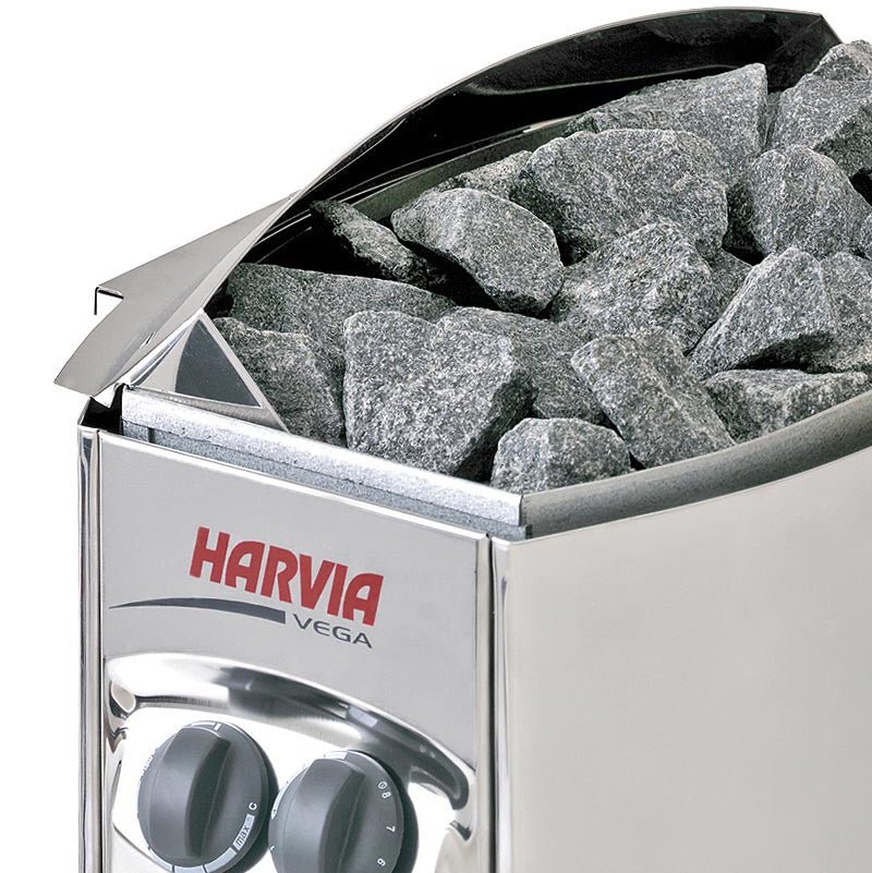KOVE x Harvia Vega 6kW Sauna Heater – Scandinavian Electric Heater for Medium Saunas