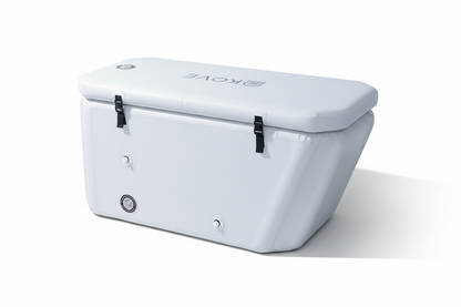 KOVE Elite Ice Bath – Premium Ergonomic Reclined Cold Plunge - Full Body Immersion - 450L (Chiller Compatible)