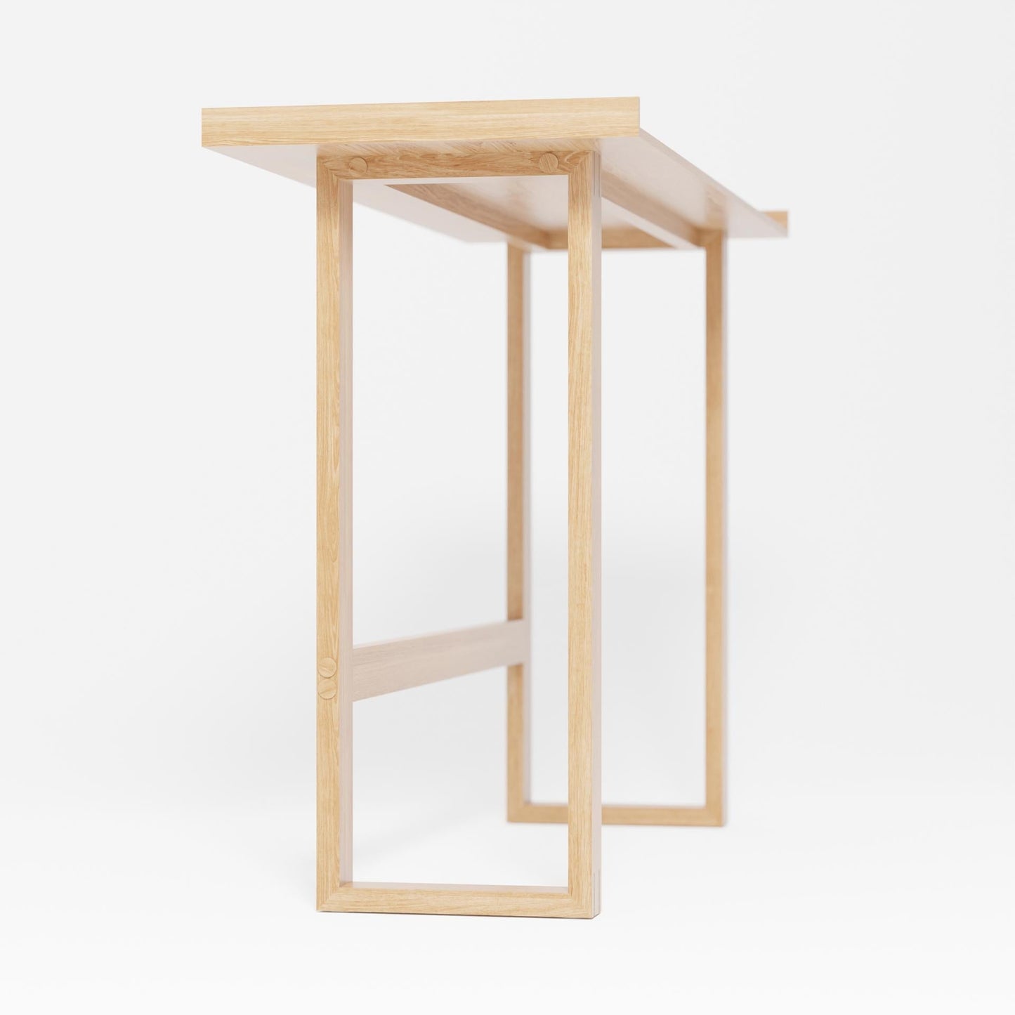Wireworks Desk Writing Table Slim – Oak