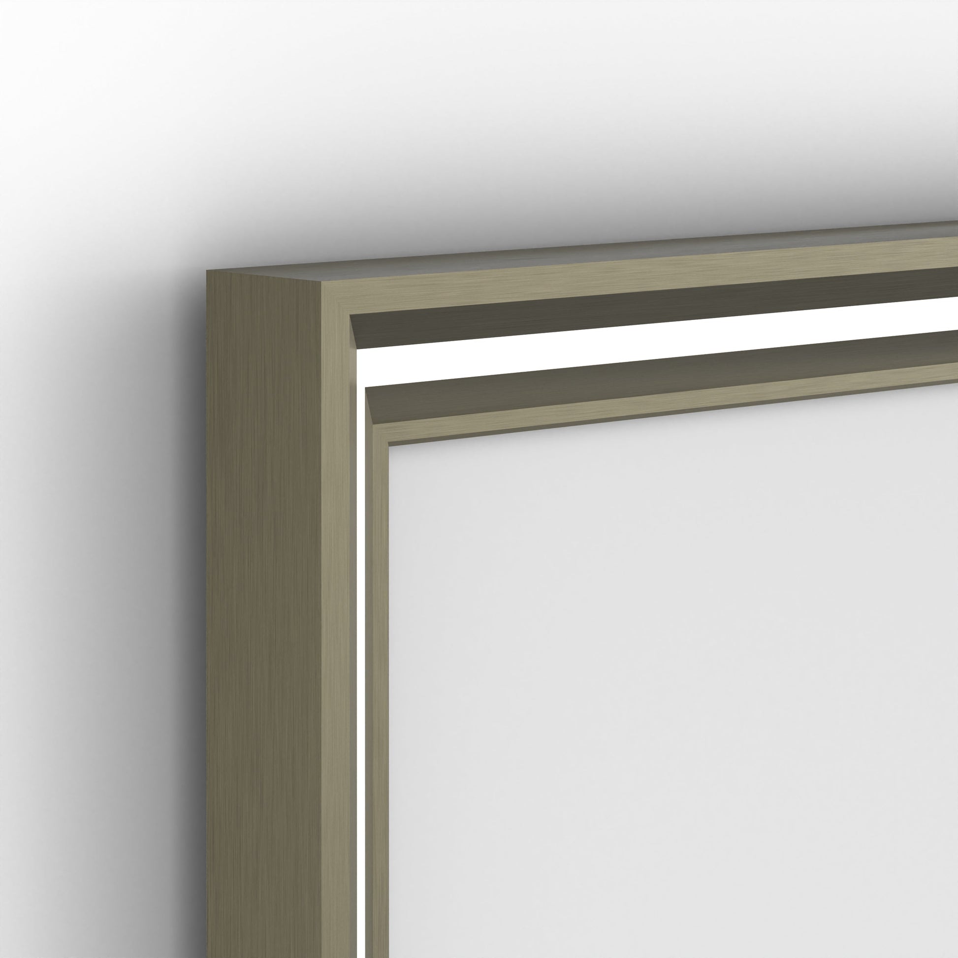 Origins Living Lexington Led Illuminated Mirror 120 Brushed Bronze 1200 X 750mm - Hot Tub Shop