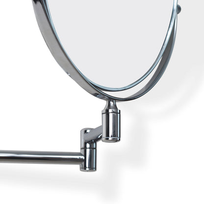 Origins Living Taylor Reversible 5 X Magnifying Wall Mirror Chrome