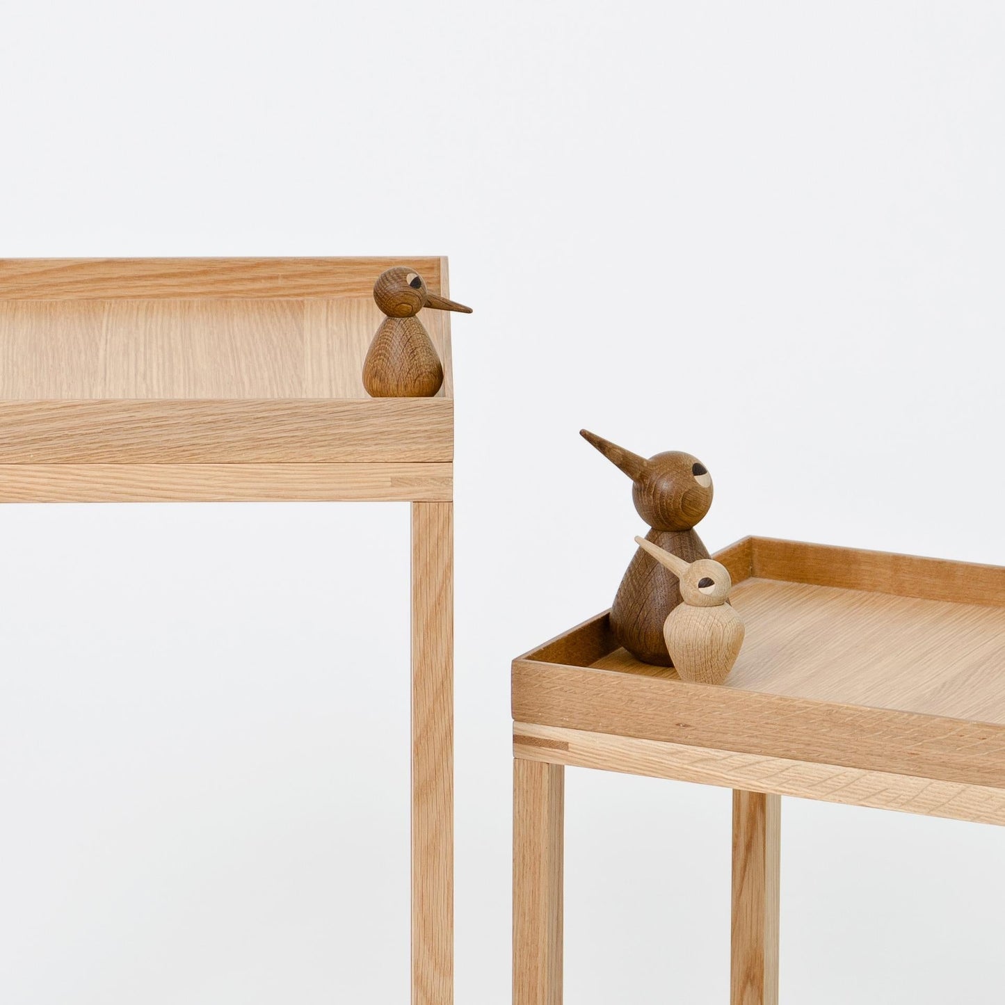 Wireworks Side Table Nest Oak