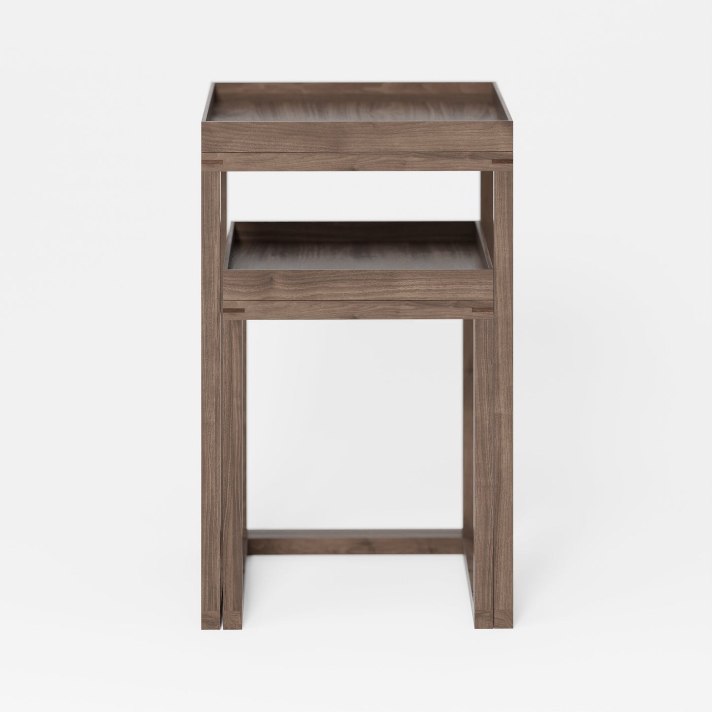 Wireworks Side Table Nest Walnut