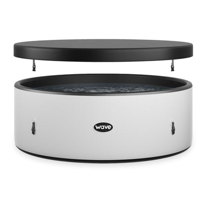 Ontario | 4/6 Person Round Drop Stitch Hot Tub | Herringbone