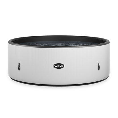 Ontario | 4/6 Person Round Drop Stitch Hot Tub | Herringbone