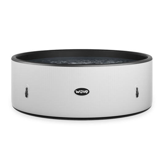 Ontario | 4/6 Person Round Drop Stitch Hot Tub | Herringbone