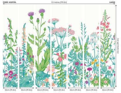 Origin Murals Botanical Fleur Summer Fruit 350cm X 280cm