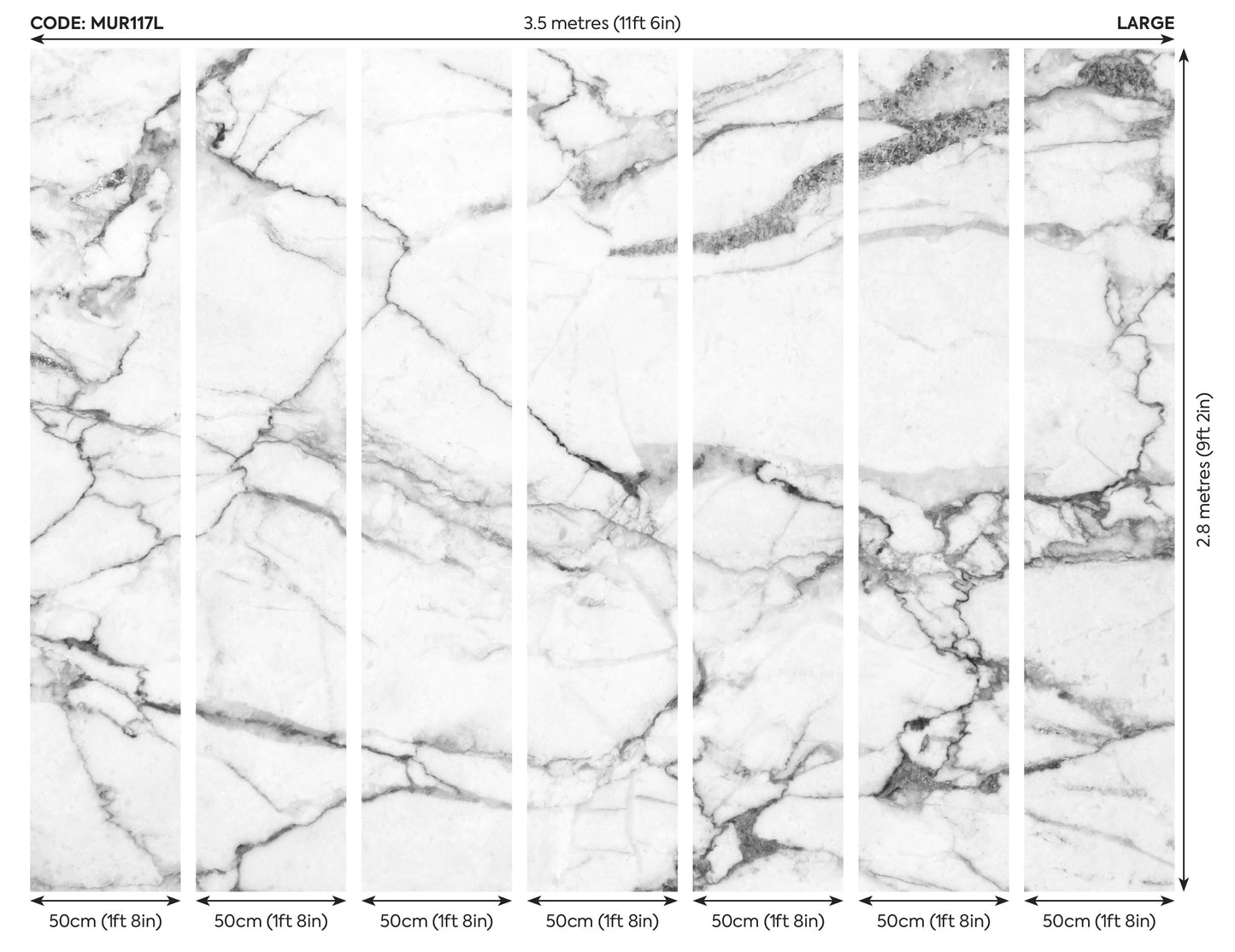 Origin Murals Marble Alabaster 350cm X 280cm
