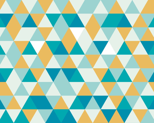 Origin Murals Geometric Jade Mustard 300cm X 240cm