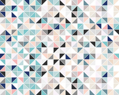 Origin Murals Geometry Blush Jade 350cm X 280cm