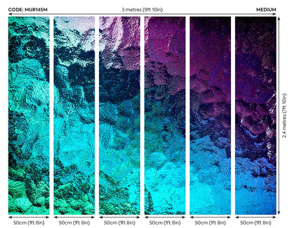 Origin Murals Coloured Glass Lapis 300cm X 240cm - Hot Tub Shop