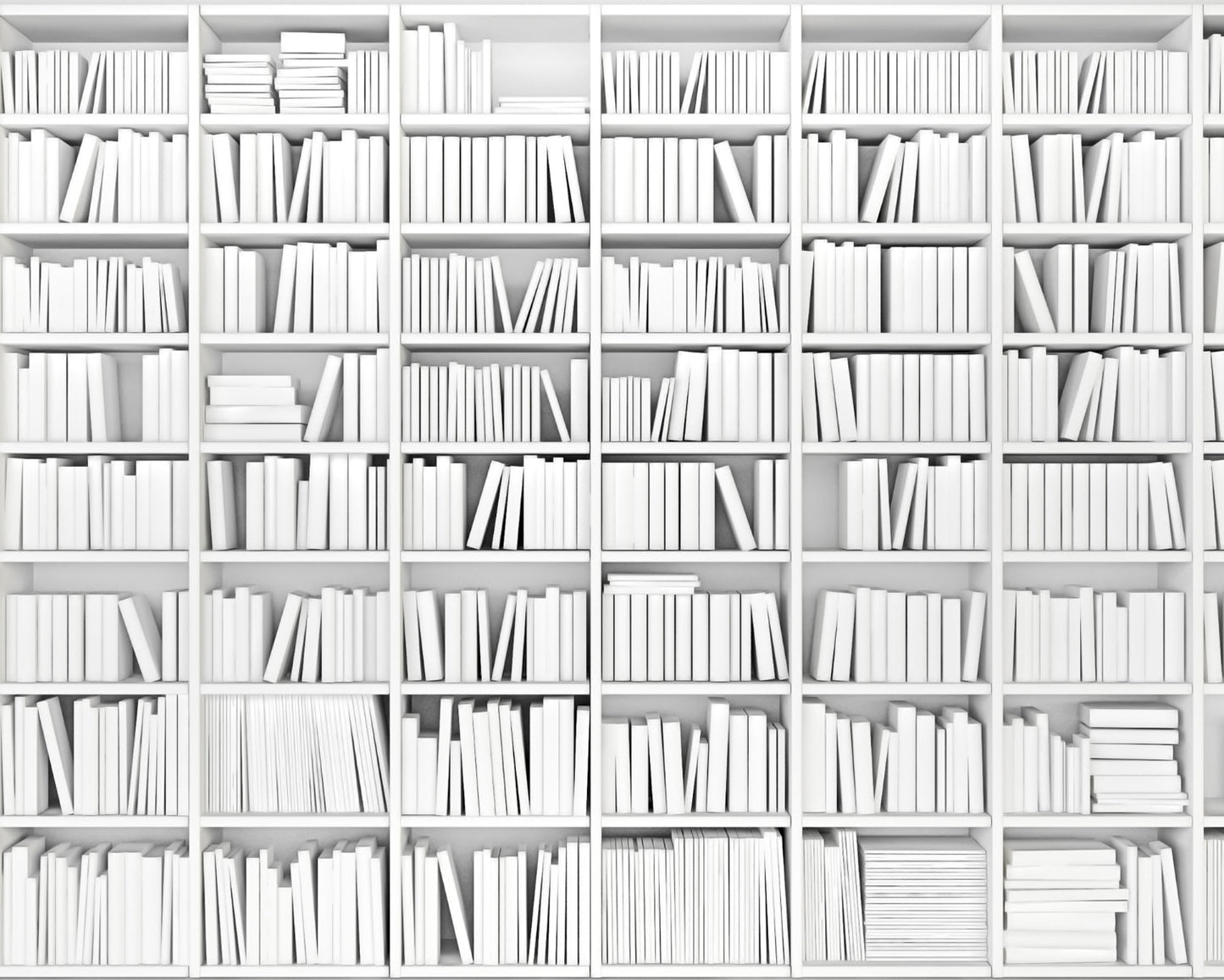 Origin Murals Library White 300cm X 240cm