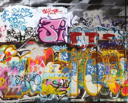 Origin Murals Urban Graffiti Multi 350cm X 280cm