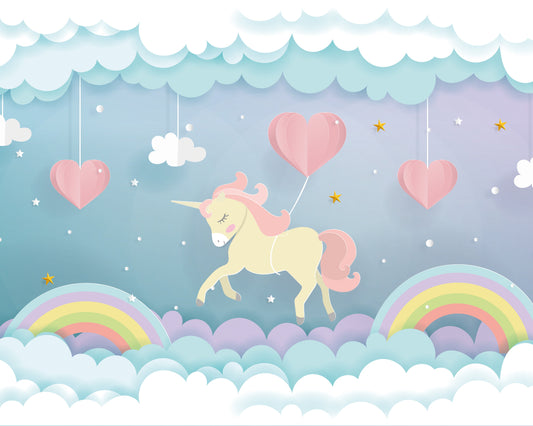 Origin Murals Unicorn Dream Pastel 350cm X 280cm