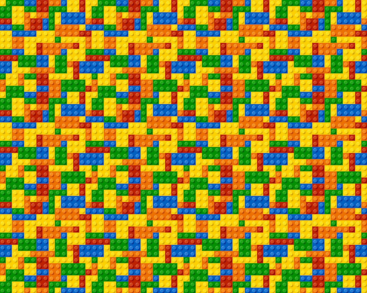 Origin Murals Toy Bricks Multi 350cm X 280cm