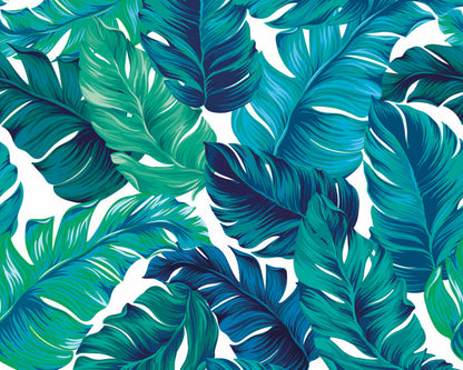 Origin Murals Bold Tropical Leaves Green 300cm X 240cm