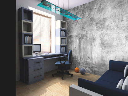 Origin Murals Concrete Grey 300cm X 240cm