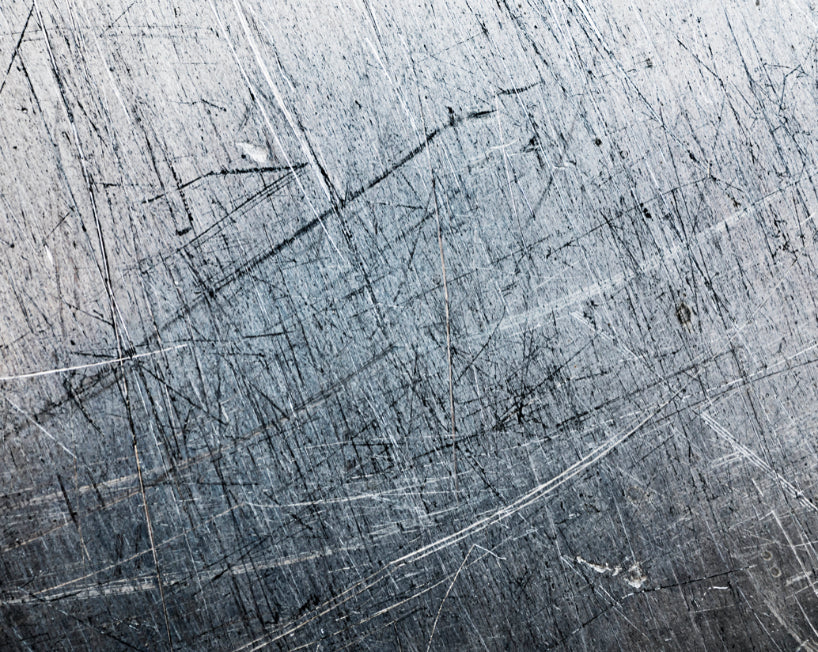 Origin Murals Scratched Metal Grey 350cm X 280cm