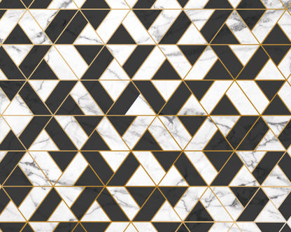 Origin Murals Marbled Textured Geometric White 300cm X 240cm