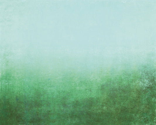 Origin Murals Ombre Gradient Green 350cm X 280cm - Hot Tub Shop