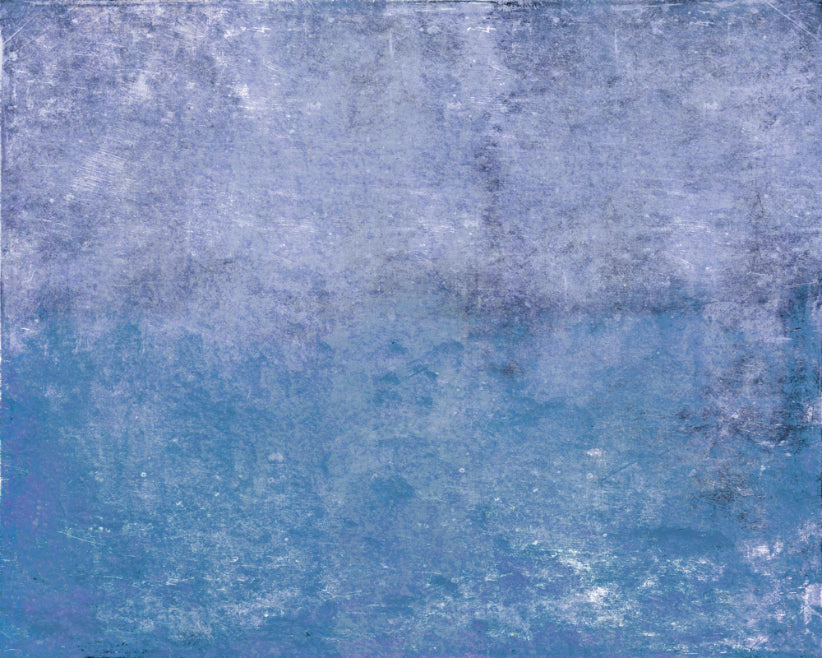 Origin Murals Grunge Distressed Effect Blue 300cm X 240cm - Hot Tub Shop