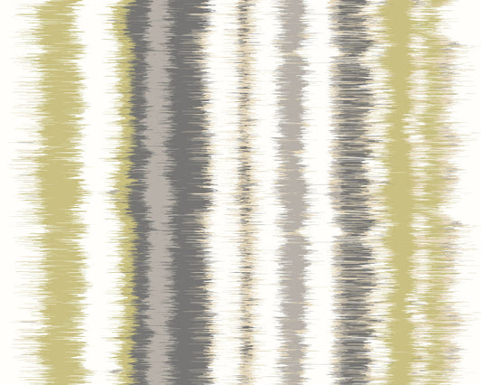 Origin Murals Linear Stripe Olive Green Charcoal 300cm X 240cm