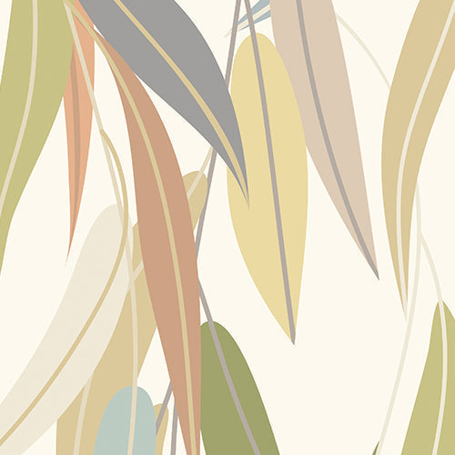 Origin Murals Willow Leaves Natural Stone 350cm X 280cm