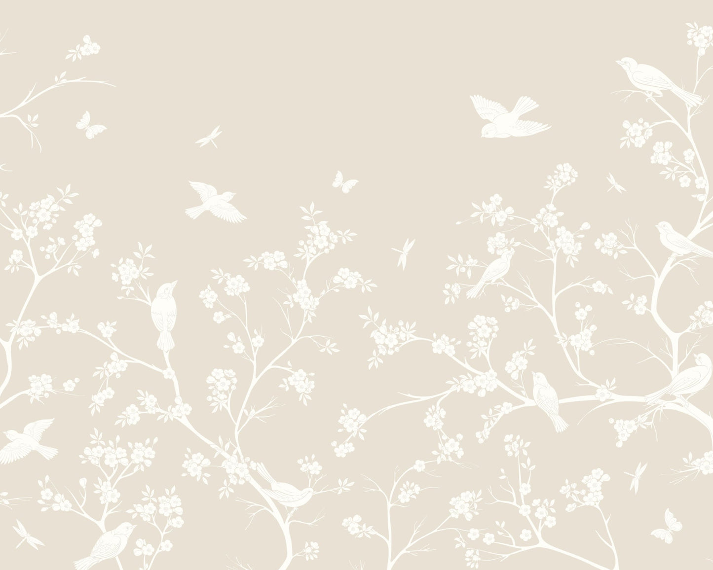 Origin Murals Blossom Trail Natural Stone 300cm X 240cm