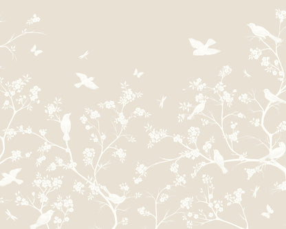 Origin Murals Blossom Trail Natural Stone 300cm X 240cm