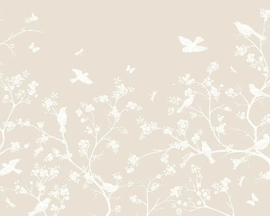 Origin Murals Blossom Trail Natural Stone 300cm X 240cm