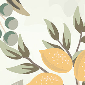 Origin Murals Lemon Tree Forest Natural Sage 350cm X 280cm