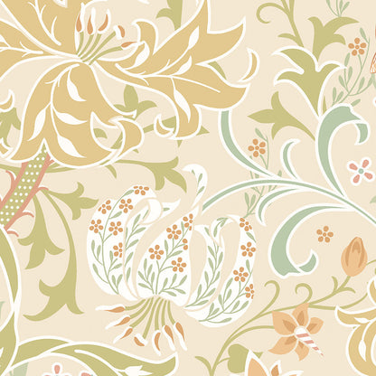 Origin Murals Trailing Lily Buttercup 300cm X 240cm