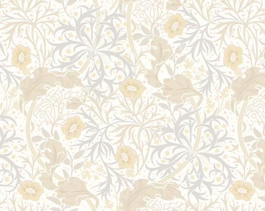 Origin Murals Trailing Seaweed Garden Chalk And Stone 350cm X 280cm