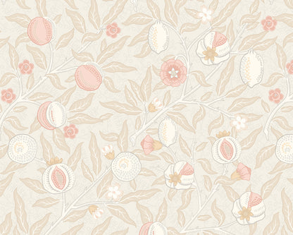 Origin Murals Fruit And Foliage Soft Linen 350cm X 280cm - Hot Tub Shop