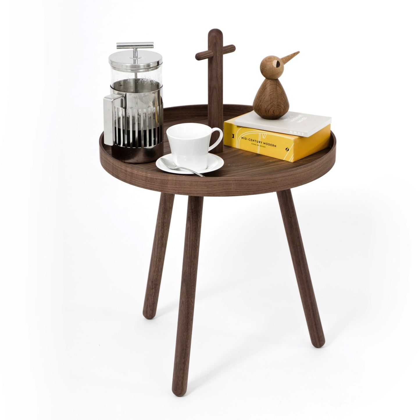 Wireworks Side Table Pick Me Up Walnut