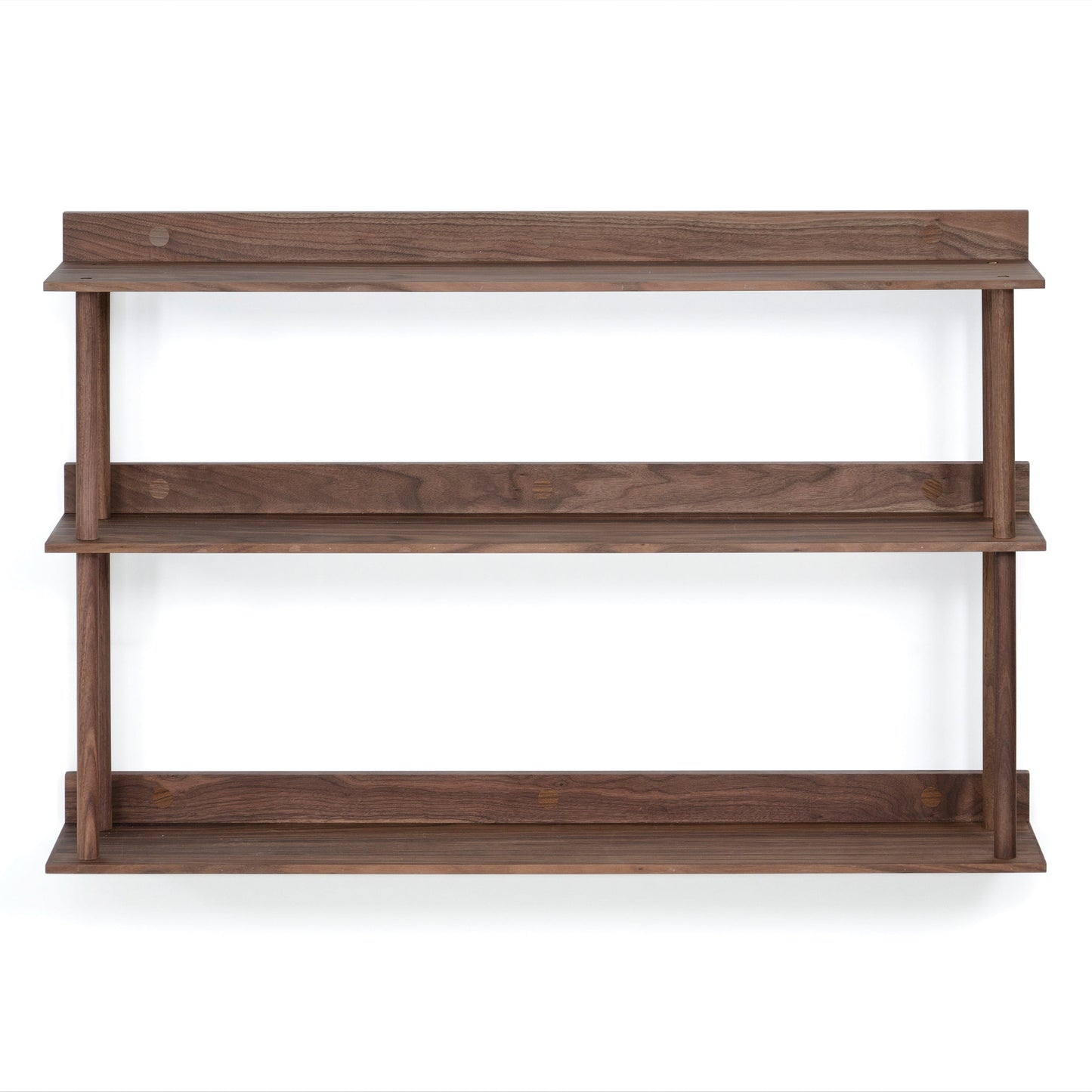 Wireworks Wall Shelf Platform 3 Walnut