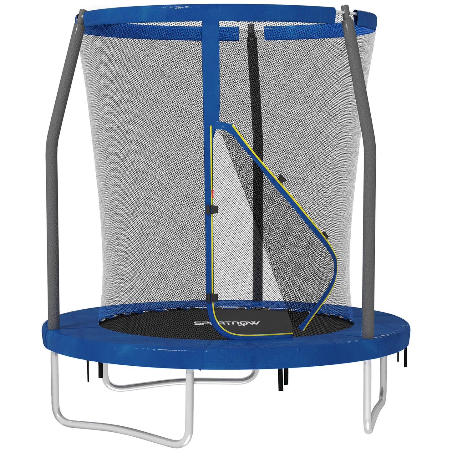 SPORTNOW 6ft Outdoor Trampoline with Safety Enclosure Net